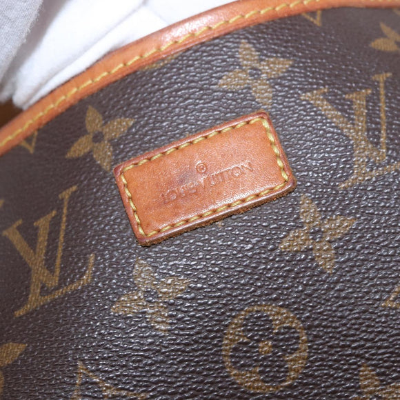 LOUIS VUITTON Monogram Saumur 35 Shoulder Bag M42254 LV Auth BA14087