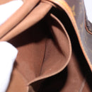 LOUIS VUITTON Monogram Saumur 35 Shoulder Bag M42254 LV Auth BA14087-28