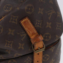 LOUIS VUITTON Monogram Saumur 35 Shoulder Bag M42254 LV Auth BA14087-5