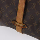 LOUIS VUITTON Monogram Saumur 35 Shoulder Bag M42254 LV Auth BA14087-8