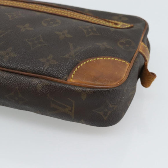 LOUIS VUITTON Monogram Marly Dragonne GM Clutch Bag M51825 LV Auth BA14090
