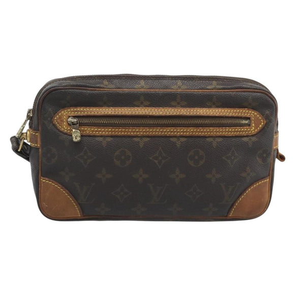 LOUIS VUITTON Monogram Marly Dragonne GM Clutch Bag M51825 LV Auth BA14090