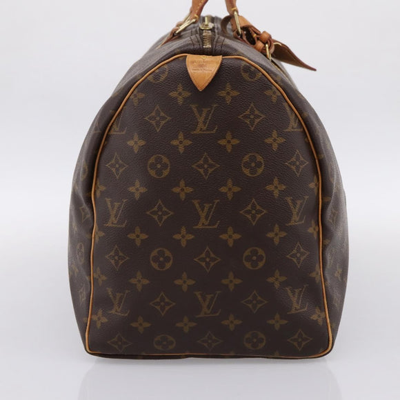 LOUIS VUITTON Monogram Keepall 50 Boston Bag M41426 LV Auth BA14092A