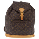 LOUIS VUITTON Monogram Montsouris GM Backpack M51135 LV Auth BA14093-13