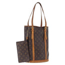LOUIS VUITTON Monogram Bucket GM Shoulder Bag M42236 LV Auth BA14095-1