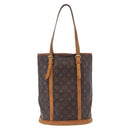 LOUIS VUITTON Monogram Bucket GM Shoulder Bag M42236 LV Auth BA14095-13
