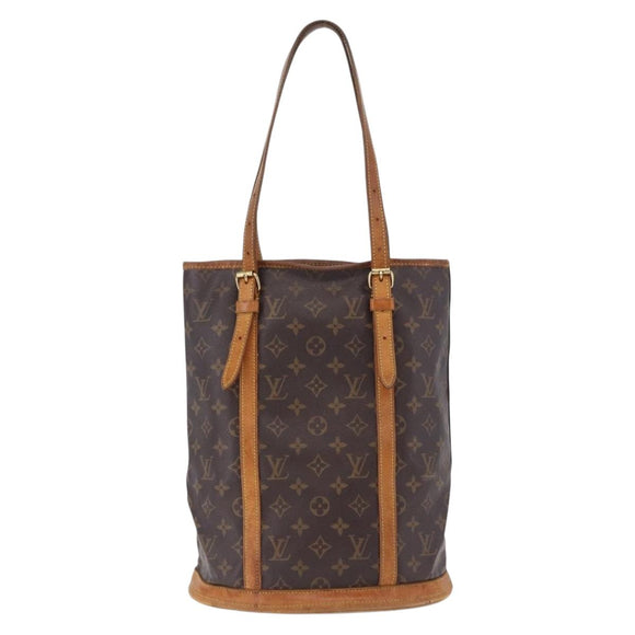 LOUIS VUITTON Monogram Bucket GM Shoulder Bag M42236 LV Auth BA14095