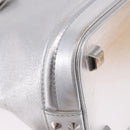 LOUIS VUITTON Suhari Lockit PM Hand Bag Silver M95541 LV Auth BA14097V-8
