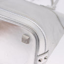 LOUIS VUITTON Suhari Lockit PM Hand Bag Silver M95541 LV Auth BA14097V-17