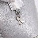 LOUIS VUITTON Suhari Lockit PM Hand Bag Silver M95541 LV Auth BA14097V-9