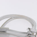LOUIS VUITTON Suhari Lockit PM Hand Bag Silver M95541 LV Auth BA14097V-14