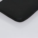 LOUIS VUITTON Aerogram Pochette Cles Coin Purse Black M81031 LV Auth BA140A-15