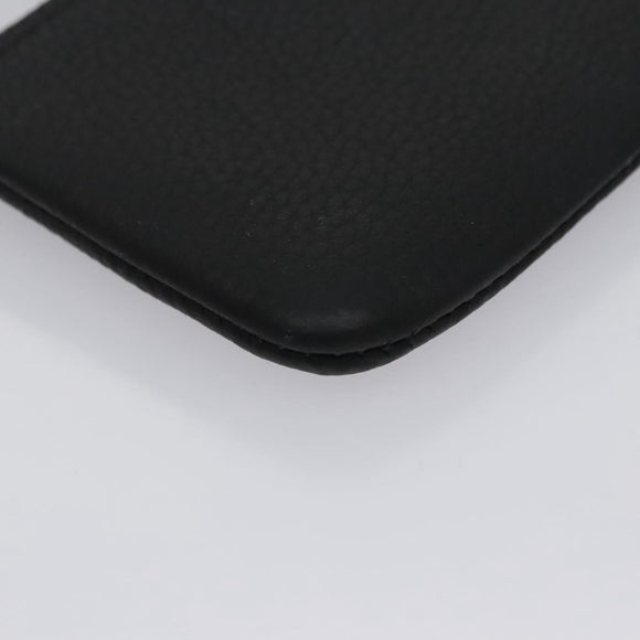 LOUIS VUITTON Aerogram Pochette Cles Coin Purse Black M81031 LV Auth BA140A