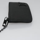 LOUIS VUITTON Aerogram Pochette Cles Coin Purse Black M81031 LV Auth BA140A-4