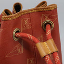 LOUIS VUITTON LV cup Saint Tropez Shoulder Bag Red M80026 LV Auth BA1410-16