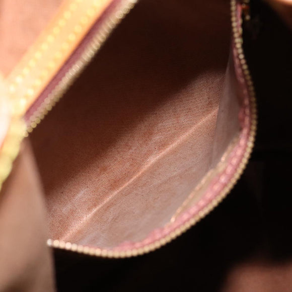 LOUIS VUITTON LV cup Saint Tropez Shoulder Bag Red M80026 LV Auth BA1410