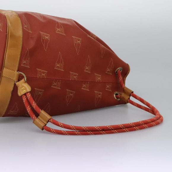 LOUIS VUITTON LV cup Saint Tropez Shoulder Bag Red M80026 LV Auth BA1410