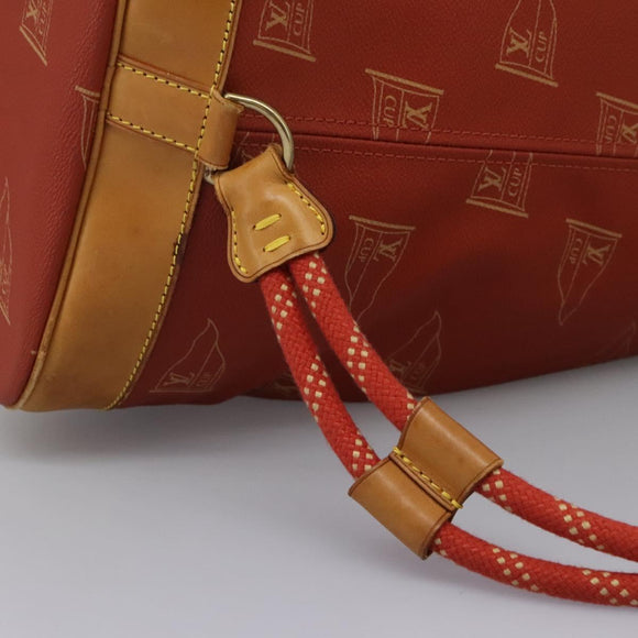 LOUIS VUITTON LV cup Saint Tropez Shoulder Bag Red M80026 LV Auth BA1410