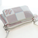 LOUIS VUITTON Damier Giant Spray Trio Messenger Bag White M20665 Auth BA14102V-14
