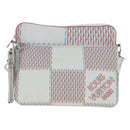 LOUIS VUITTON Damier Giant Spray Trio Messenger Bag White M20665 Auth BA14102V-13
