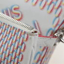LOUIS VUITTON Damier Giant Spray Trio Messenger Bag White M20665 Auth BA14102V-24