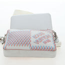 LOUIS VUITTON Damier Giant Spray Trio Messenger Bag White M20665 Auth BA14102V-2