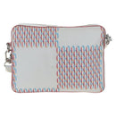 LOUIS VUITTON Damier Giant Spray Trio Messenger Bag White M20665 Auth BA14102V-5