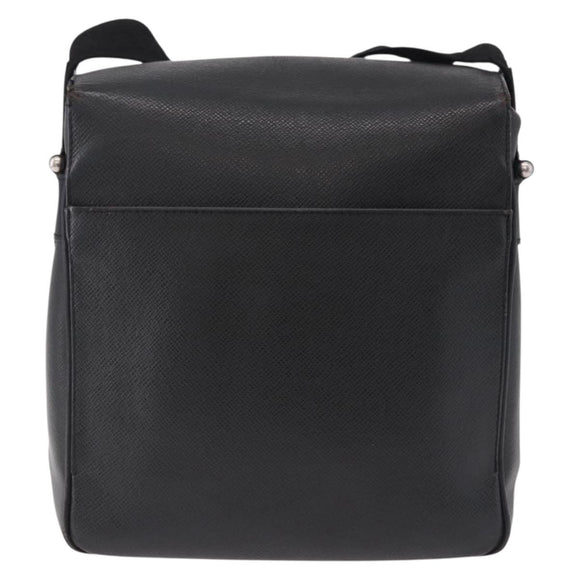 LOUIS VUITTON Taiga Yaranga Shoulder Bag Ardoise M30824 LV Auth BA14105