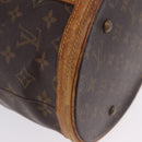 LOUIS VUITTON Monogram Bucket GM Shoulder Bag M42236 LV Auth BA14107-9