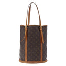 LOUIS VUITTON Monogram Bucket GM Shoulder Bag M42236 LV Auth BA14107-13