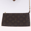 LOUIS VUITTON Monogram Bucket GM Shoulder Bag M42236 LV Auth BA14107-25