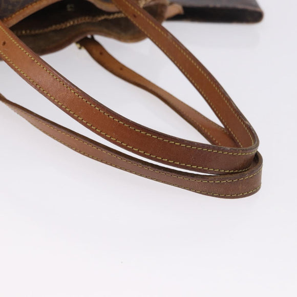 LOUIS VUITTON Monogram Bucket GM Shoulder Bag M42236 LV Auth BA14107