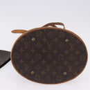 LOUIS VUITTON Monogram Bucket GM Shoulder Bag M42236 LV Auth BA14107-5