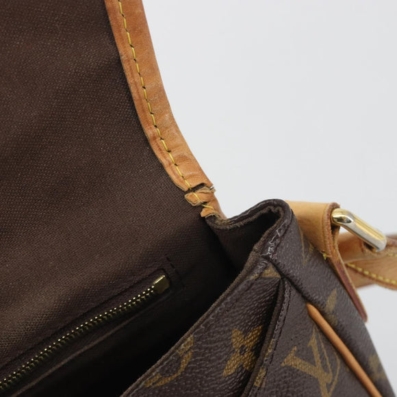 LOUIS VUITTON Monogram Menilmontant PM Shoulder Bag M40474 LV Auth BA14109