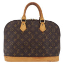 LOUIS VUITTON Monogram Alma Hand Bag M51130 LV Auth BA14112-13