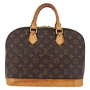 LOUIS VUITTON Monogram Alma Hand Bag M51130 LV Auth BA14112-3