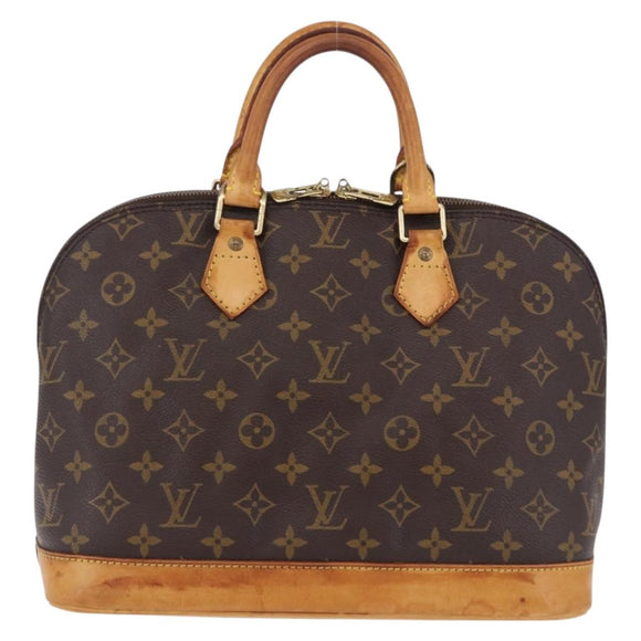 LOUIS VUITTON Monogram Alma Hand Bag M51130 LV Auth BA14112