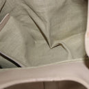 BVLGARI Chandra Tote Bag Leather Beige Gold Auth BA14122-22