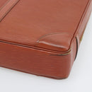LOUIS VUITTON Epi Porte Documents Voyage Business Bag Brown M54478 Auth BA14123-15