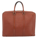 LOUIS VUITTON Epi Porte Documents Voyage Business Bag Brown M54478 Auth BA14123-2