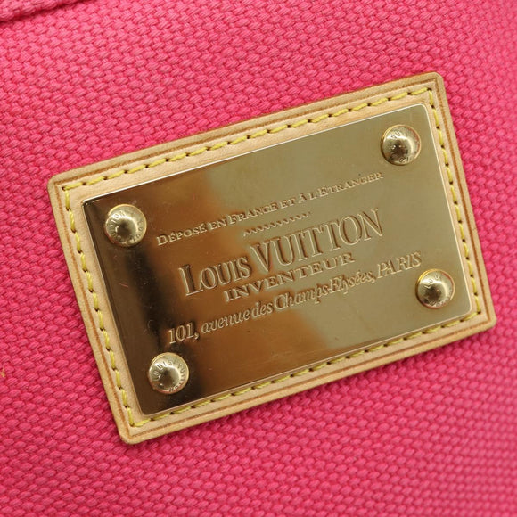 LOUIS VUITTON Antigua Cabas MM Tote Bag Pink M40085 LV Auth BA14125