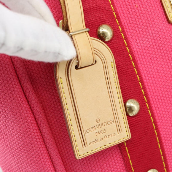 LOUIS VUITTON Antigua Cabas MM Tote Bag Pink M40085 LV Auth BA14125