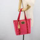 LOUIS VUITTON Antigua Cabas MM Tote Bag Pink M40085 LV Auth BA14125-23