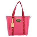 LOUIS VUITTON Antigua Cabas MM Tote Bag Pink M40085 LV Auth BA14125-13