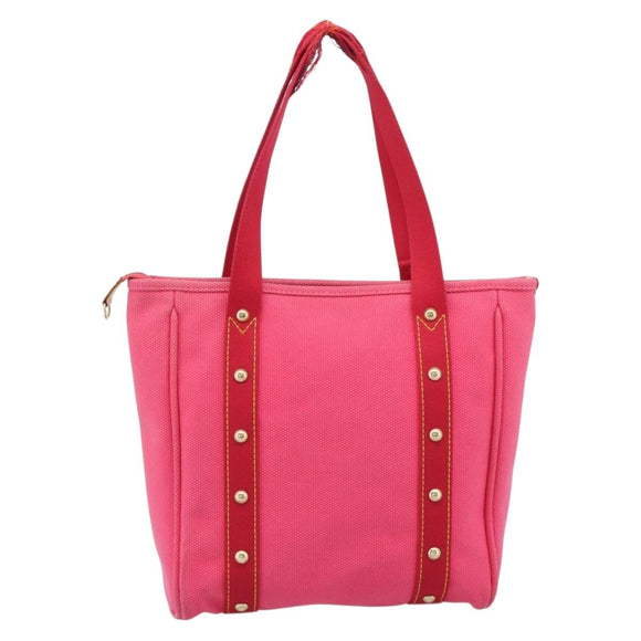 LOUIS VUITTON Antigua Cabas MM Tote Bag Pink M40085 LV Auth BA14125