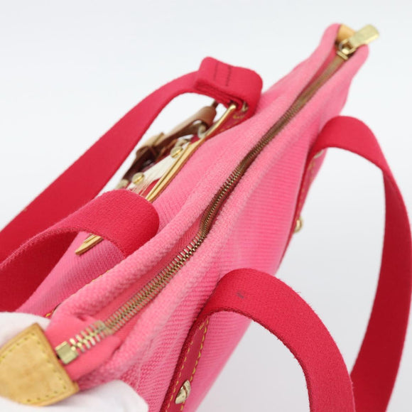 LOUIS VUITTON Antigua Cabas MM Tote Bag Pink M40085 LV Auth BA14125