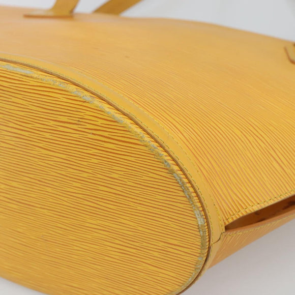 LOUIS VUITTON Epi Saint Jacques Shopping Shoulder Bag Yellow M52269 Auth BA14126