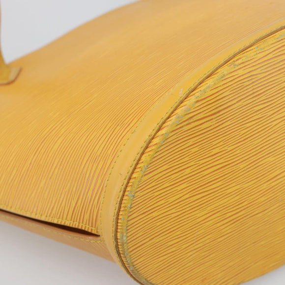 LOUIS VUITTON Epi Saint Jacques Shopping Shoulder Bag Yellow M52269 Auth BA14126