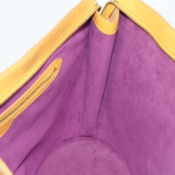 LOUIS VUITTON Epi Saint Jacques Shopping Shoulder Bag Yellow M52269 Auth BA14126