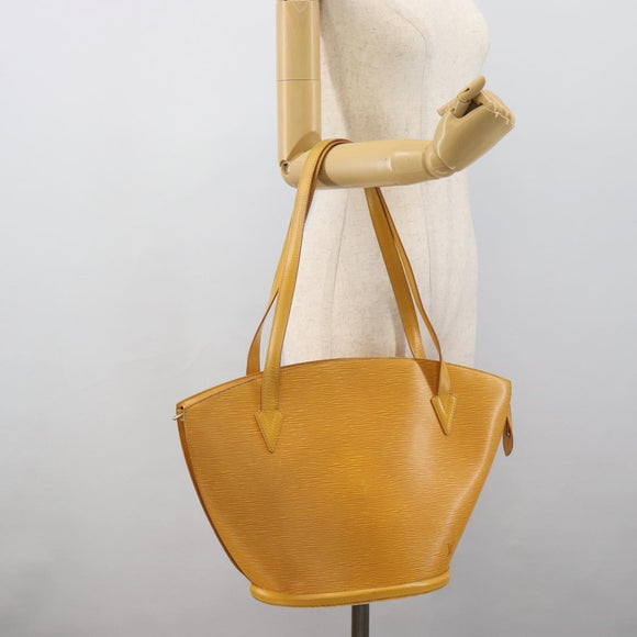 LOUIS VUITTON Epi Saint Jacques Shopping Shoulder Bag Yellow M52269 Auth BA14126